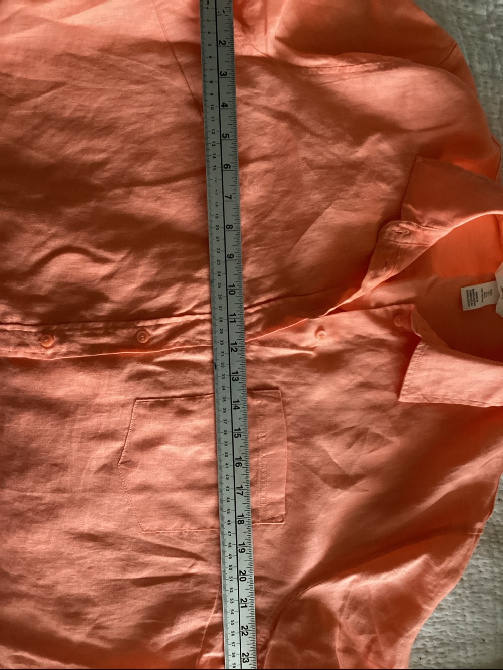 Orange sherbet


Linen Button-Up Shirt - Linen FabricH&M like new. Never worn - Picture 4 of 4